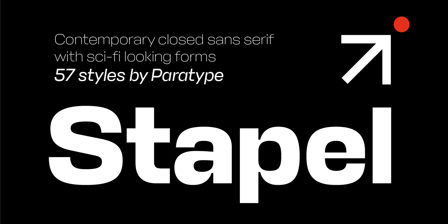 Stapel Font preview